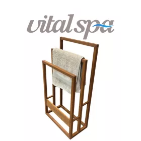 VitalSpa Thermowood törölközőtartó Barna