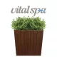 VitalSpa Thermowood virágláda Dijoni dió