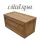 VitalSpa Thermowood párnatartó Delux láda Barna