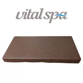 VitalSpa Párnatartó láda párna műbőr Barna