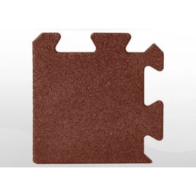 Ütéscsillapító gumilap sarokelem 2 cm vörös PUZZLE