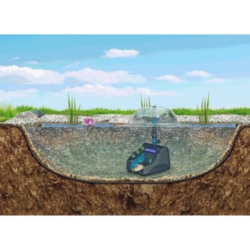  Pontec PondoRell 3000 UVC Víz alatti szűrő és szökőkút egyben (50748)