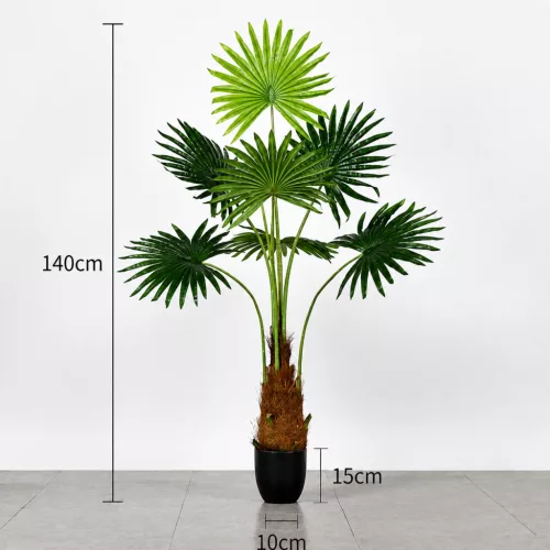 Műnövény Legyezőpálma 140 cm