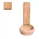 Fabro-Virágos ivókút terracotta (600154-T)