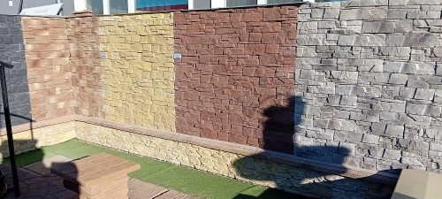 Lábazatkő antikolt, natur-antracit