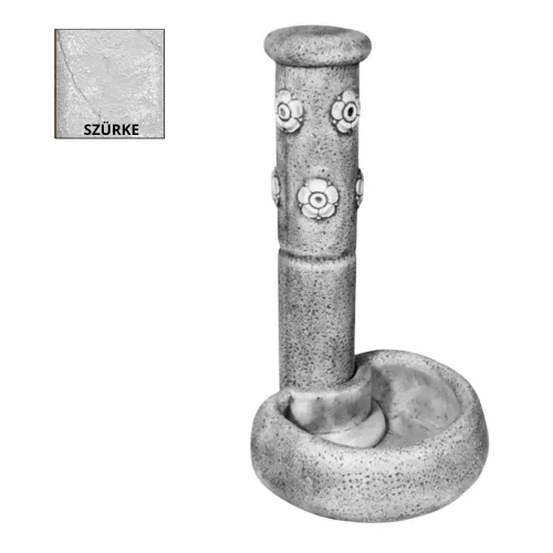 Fabro-Floreale ivókút  szürke (600271-SZ)