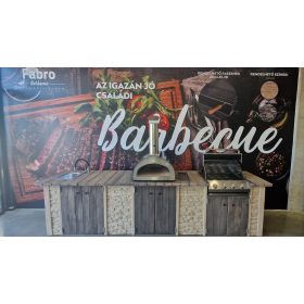 Fabro Outdoor kitchen kerti konyha, L méret