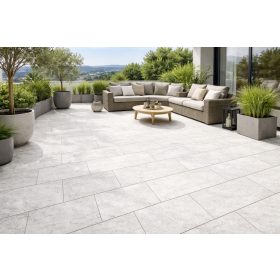 Térburkolat TraverStone 60x30x3 cm, Fehér szín