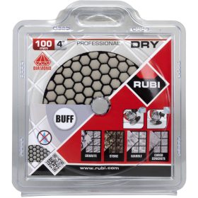 Rubi száraz polírozó korong 100 mm (62977)