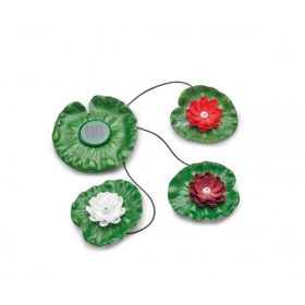   Pontec PondoSolar Lily LED Set 3 - Napelemes úszó LED világítás (77940)