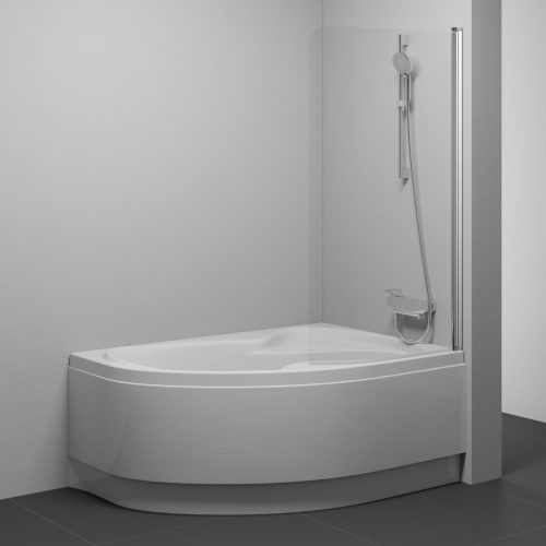 Rosa CVSK1 140/150 jobb kádparaván szatén+transparent