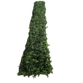 Műnövény panel zöld leveles 60x40 cm