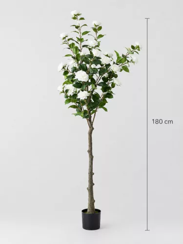 Műnövény törzses fehér Rózsa 180 cm 