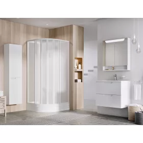 Supernova ASBKP6 90x90 zuhanybox fehér+pearl