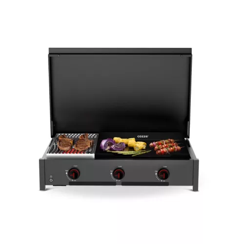 COZZE G-900 COMBO grill – gázüzemű rostlap + STEAK sütő