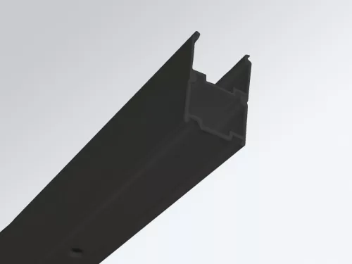 Pivot PPS-90 fix oldalfal fekete+transparent