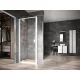 Nexty NPSS-80 fix oldalfal matt fehér+transparent
