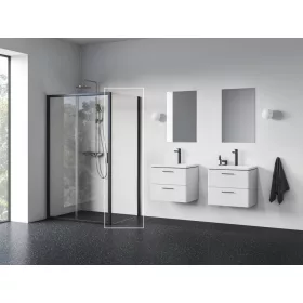 Blix II NBLPS 90 fix oldalfal fekete+transparent