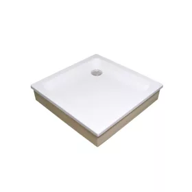 Angela 80x80 zuhanytálca EX fehér