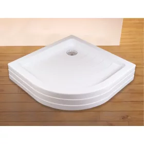 Ronda 80x80 zuhanytálca PU fehér