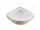 Ronda 80x80 zuhanytálca EX fehér