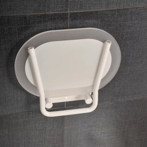 Chrome ülőke Clear/fehér