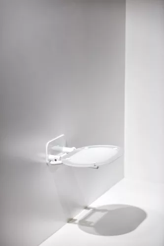 Chrome ülőke Clear/fehér
