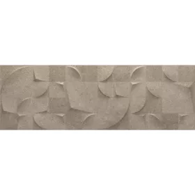   Baldocer Shape Icon Taupe falburkoló 30x90 cm rektifikált (BA105)