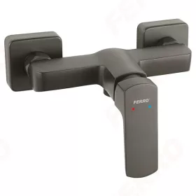   Ferro Vitto Verdeline zuhany csaptelep szett nélkül gun metal