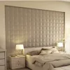 Blancas 3D falpanel 40x40cm - francia krém