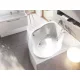 NewDay 150x150 akrilkád (hófehér)