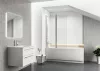 Chrome akrilkád 170x75 fehér