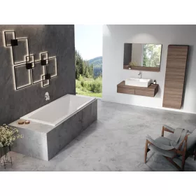 Formy 02 Slim 180 x 80 akrilkád fehér