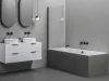 City Slim 180 x 80 akrilkád fehér