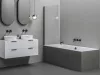 City Slim 180 x 80 akrilkád fehér
