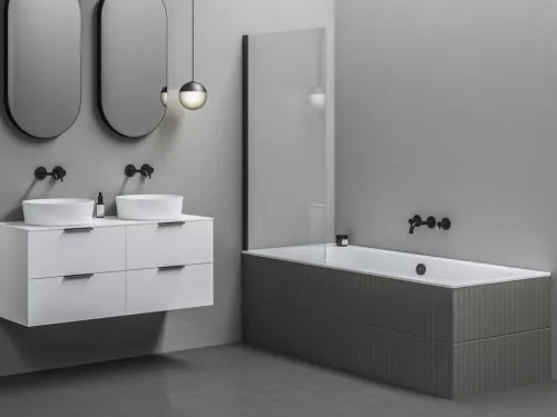 City Slim 180 x 80 akrilkád fehér