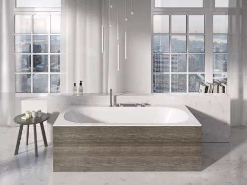 City Slim 180 x 80 akrilkád fehér