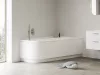 Chrome akrilkád 170x105 jobbos, fehér