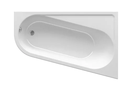 Chrome akrilkád 170x105 jobbos, fehér