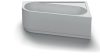 Chrome akrilkád 160x105 jobbos, fehér