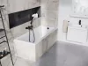 10° akrilkád Slim 170x75 fehér