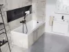 10° akrilkád Slim 170x75 fehér