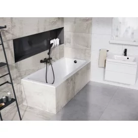 10° akrilkád Slim 170x75 fehér