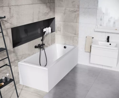 10° akrilkád Slim 170x75 fehér