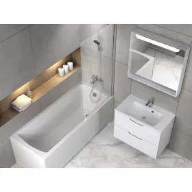 Classic II 160x70 N akrilkád fehér
