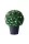 Műnövény gömb buxus cserépben virágzó, 42 cm