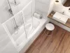 Vanda II 150x70 akrilkád fehér
