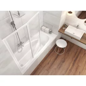Vanda II 150x70 akrilkád fehér