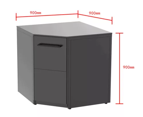 COZZE ELEMENT kültéri konyha sarokelem 90 cm