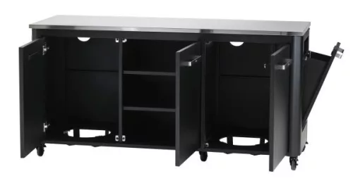 COZZE 3 részes kültéri konyha modul szemetessel